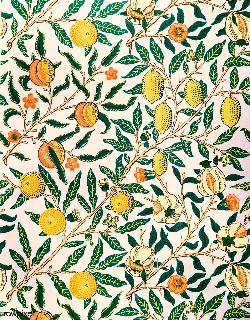 1. Vintage Floral and Botanical Wallpaper (Image Credits: Flickr)