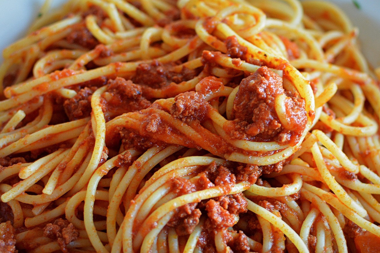 Spaghetti Bolognese as Foreign Sophistication (Image Credits: Pixabay)