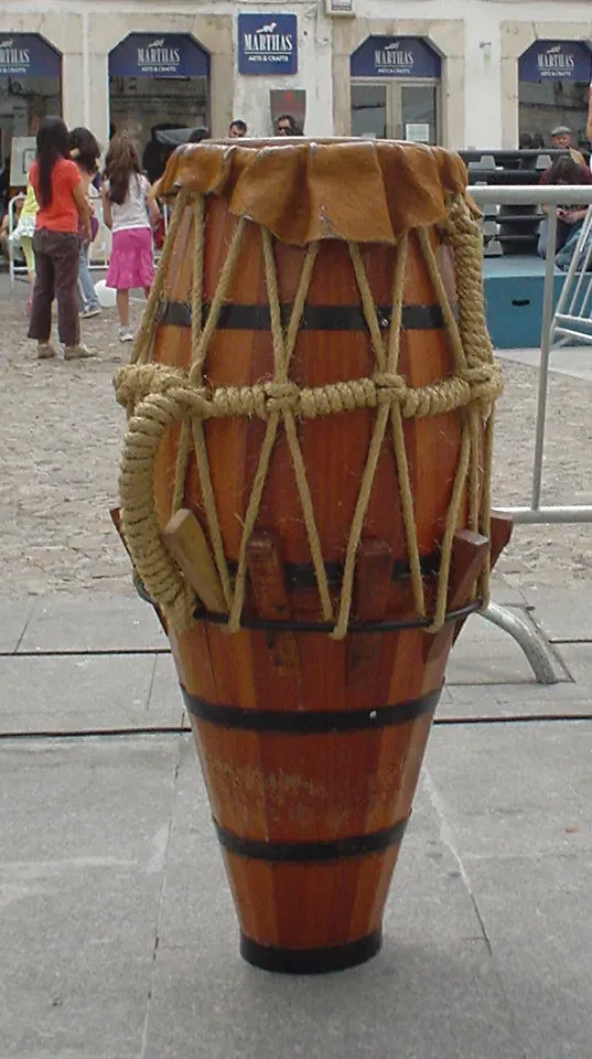 10. Haitian Goat Hide Drums and Other Uncured Animal Hide Products (Image Credits: Wikimedia)