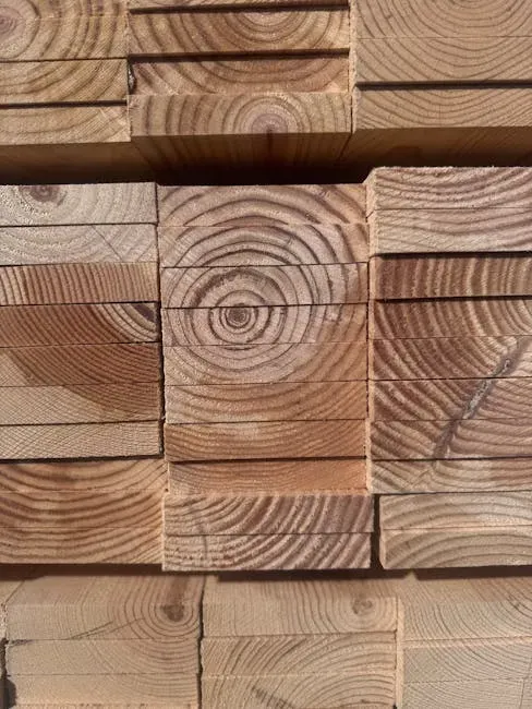 10. Pressure-Treated Wood and Railroad Ties (Image Credits: Pexels)