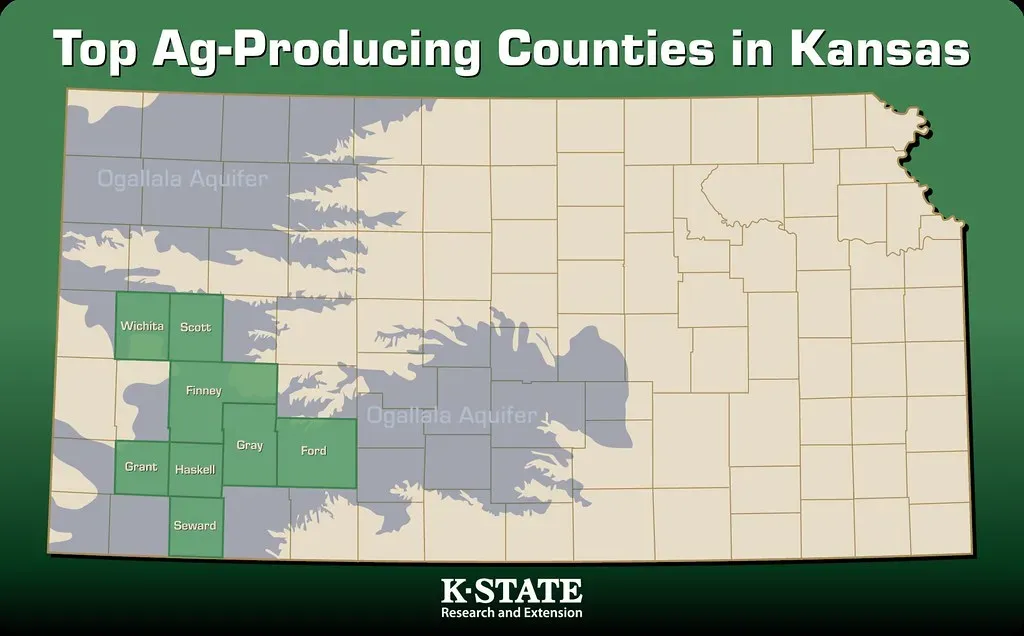 1. The Ogallala Aquifer: America's Draining Breadbasket (KSRE Photo, Flickr, CC BY 2.0)