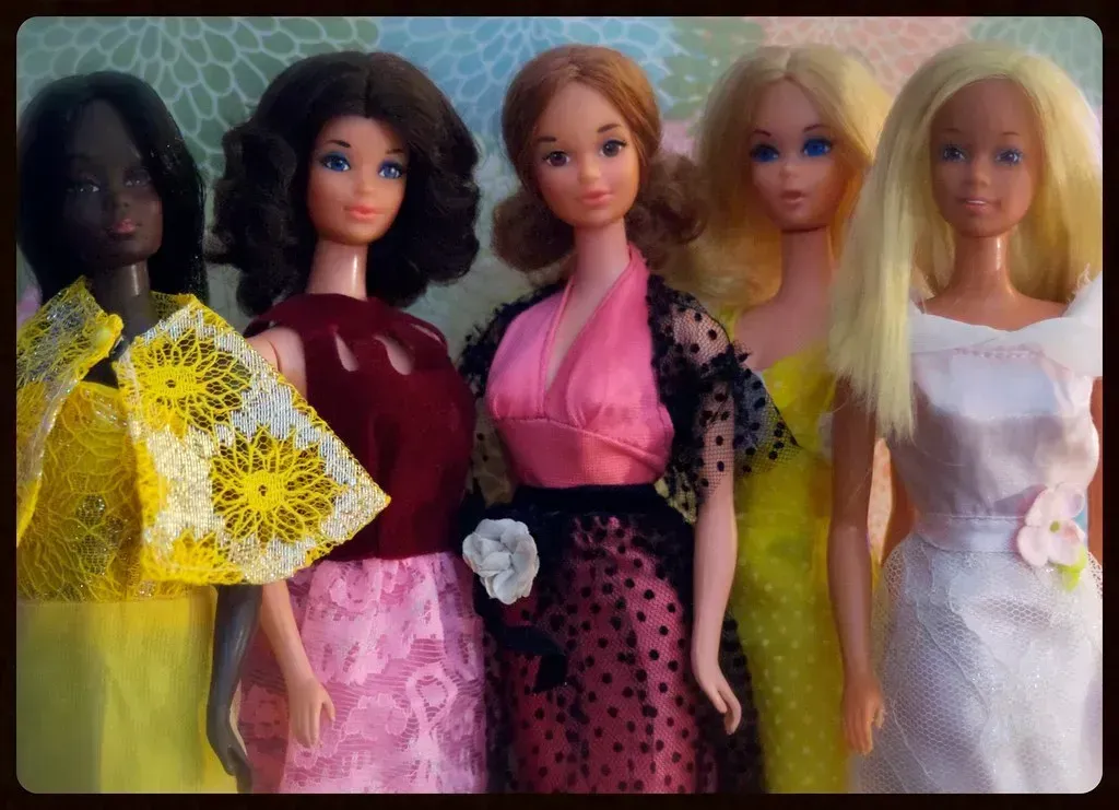 4. Vintage Barbie Dolls from the 1970s: Fashion Icon Turned Investment (Image Credits: Flickr)