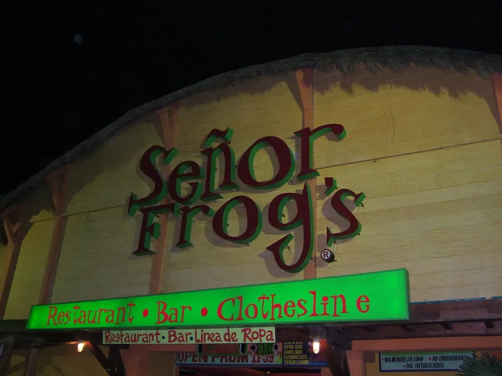 6. Señor Frog's - Multiple Tourist Locations (Abeeeer, Flickr, CC BY 2.0)