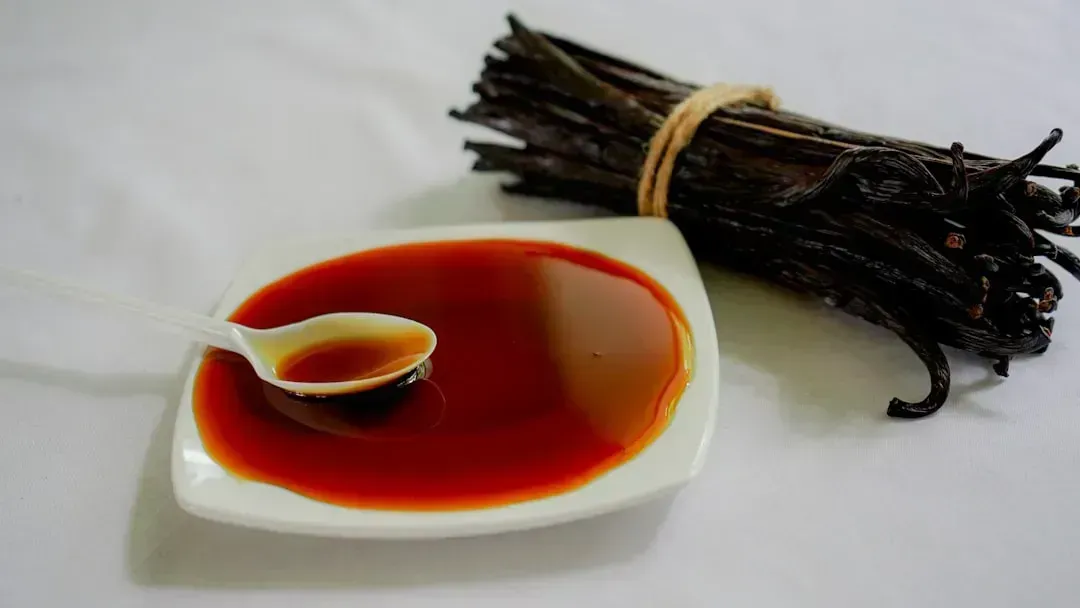 Pure Vanilla Extract (Image Credits: Unsplash)