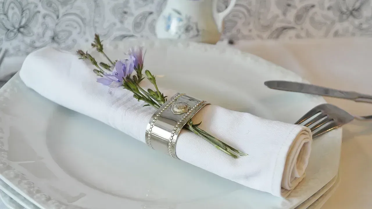 Cloth Napkins Instead of Paper Ones (Image Credits: Pixabay)