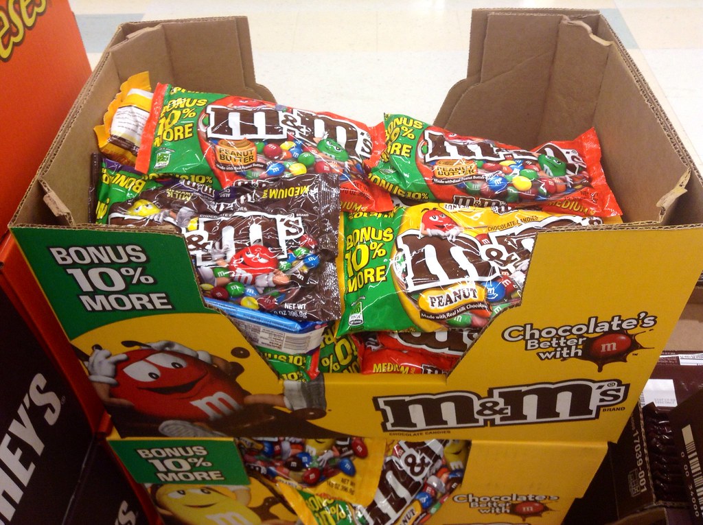 Mars M&M Promotional Wrappers (Image Credits: Flickr)