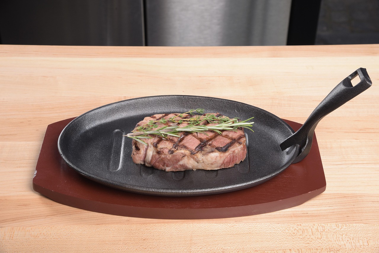 Flat Iron Steak (Image Credits: Pixabay)