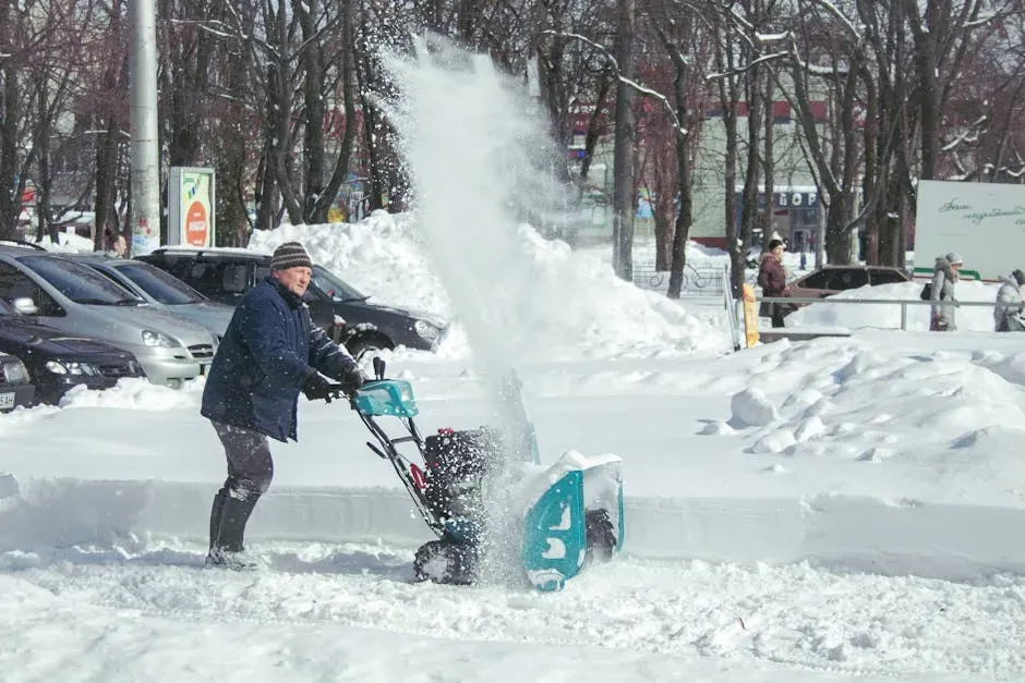 8. Gas-Powered Snow Blowers and Multi-Use Outdoor Power Equipment (Image Credits: Pexels)