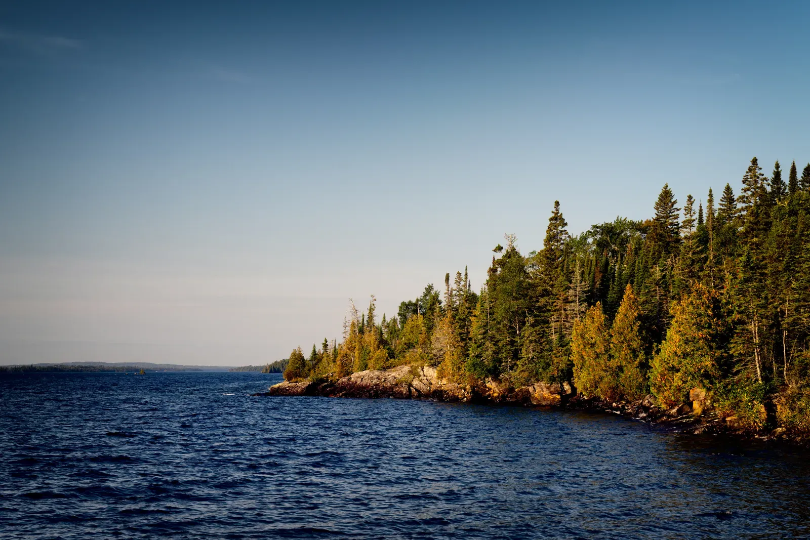 6. Isle Royale National Park, Michigan - 28,806 Visits in 2024 (Lake Superior Shore at Isle Royale National Park, CC BY 2.0)