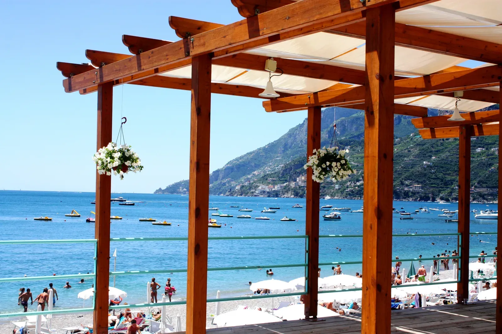 12. Amalfi Coast Roadside Restaurants - Italy (By Daria, CC BY 3.0)