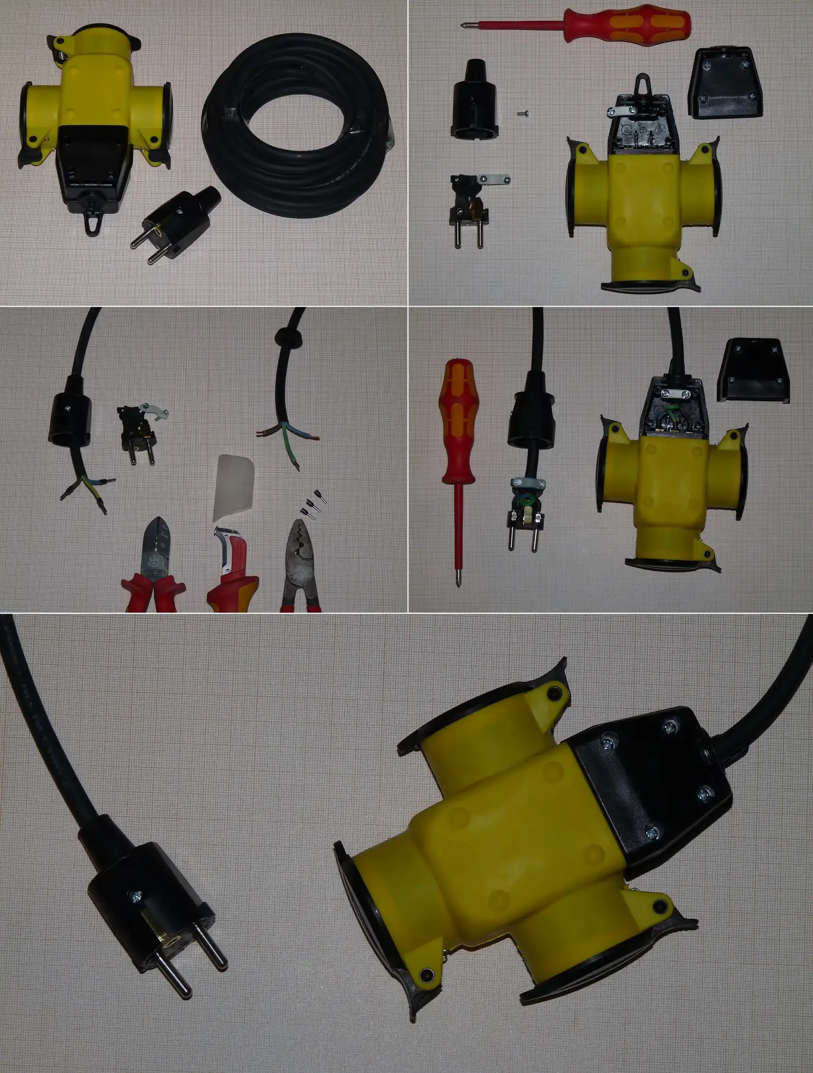 Indoor Extension Cords Used Outdoors (Image Credits: Wikimedia)