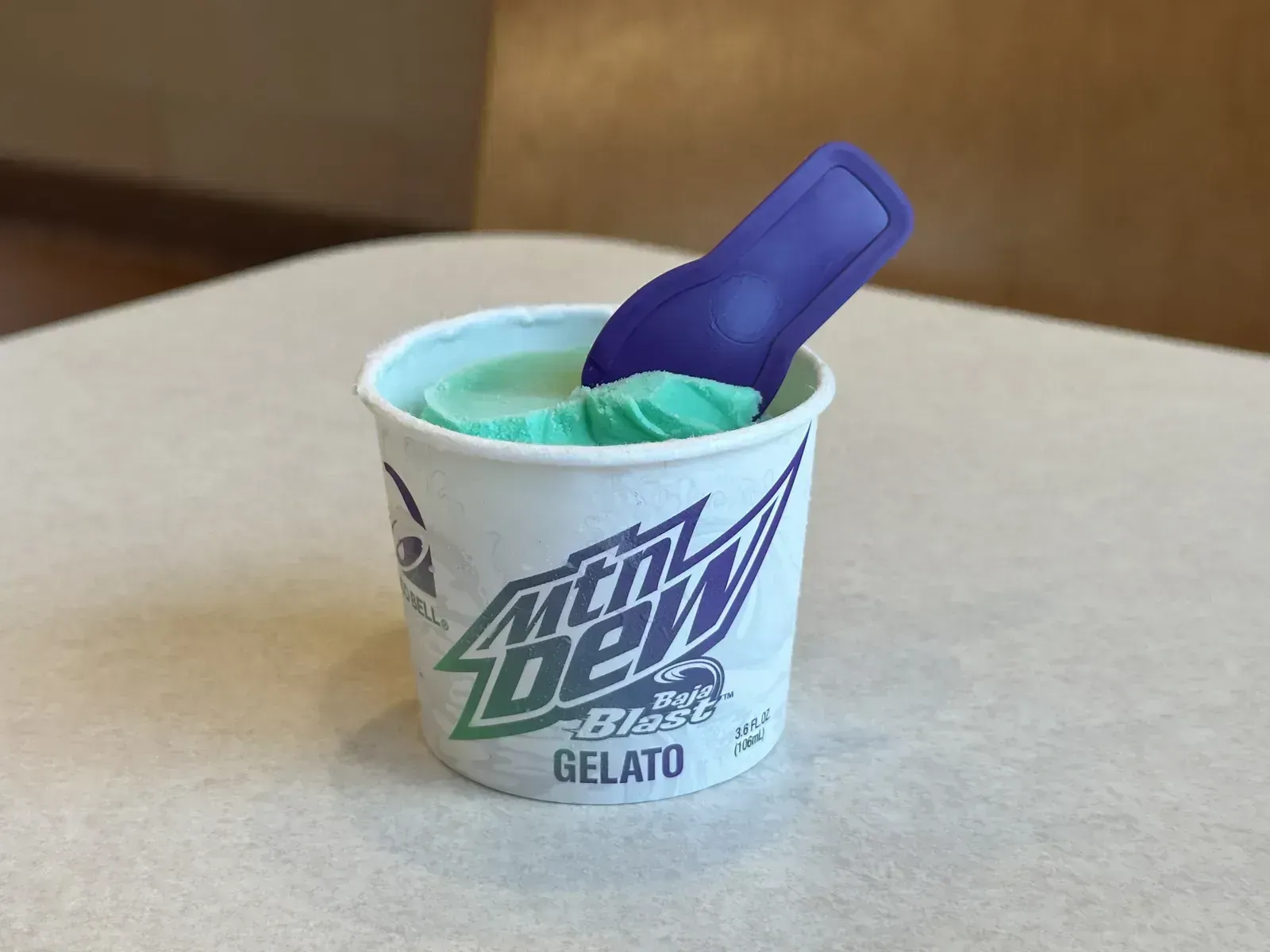 Taco Bell's Baja Blast Gelato (Image Credits: Gallery Image)