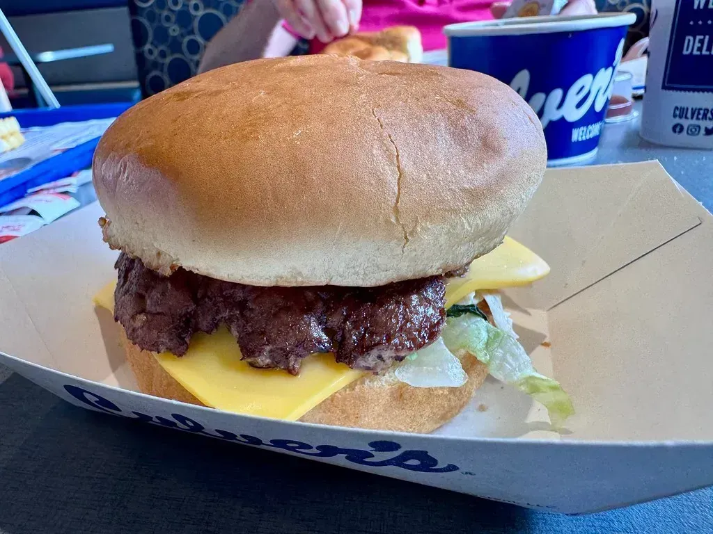 Culver's ButterBurger (Image Credits: Flickr)