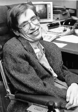 Stephen Hawking's Cosmic Departure Date (Image Credits: Wikimedia)