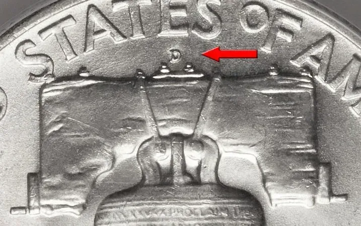 2. The 1958 Full Bell Line (FBL) Franklin Half Dollar (Image Credits: Wikimedia)