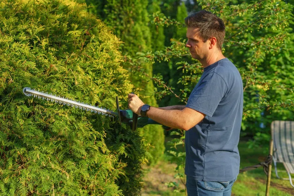 4. Gas-Powered Hedge Trimmers (Image Credits: Pexels)