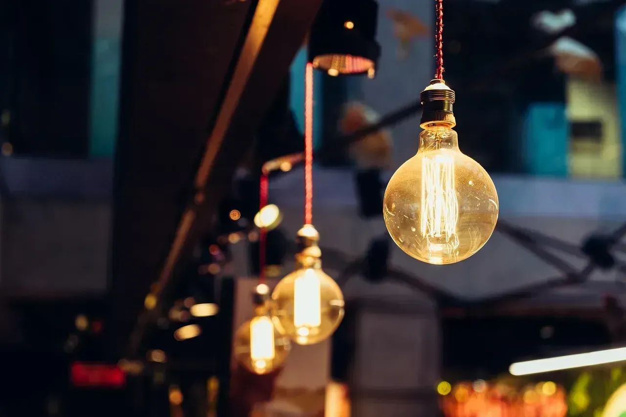 Industrial Style Lighting and Dark Fixtures (Image Credits: Pixabay)