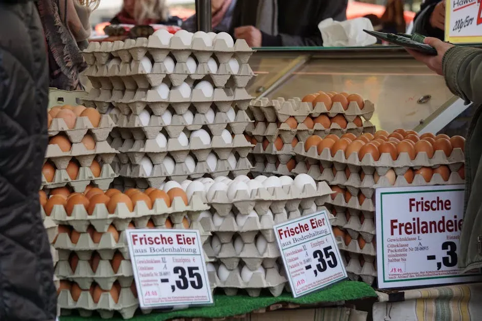 1. Eggs: From Breakfast Staple to "Treat Yourself" Territory (Image Credits: Pexels)
