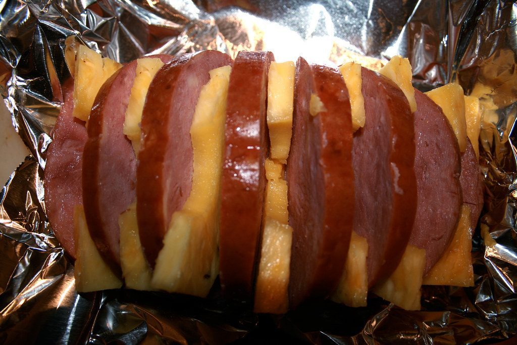 Ham Steaks with Pineapple - The Tiki-Era Diner Special (Image Credits: Flickr)