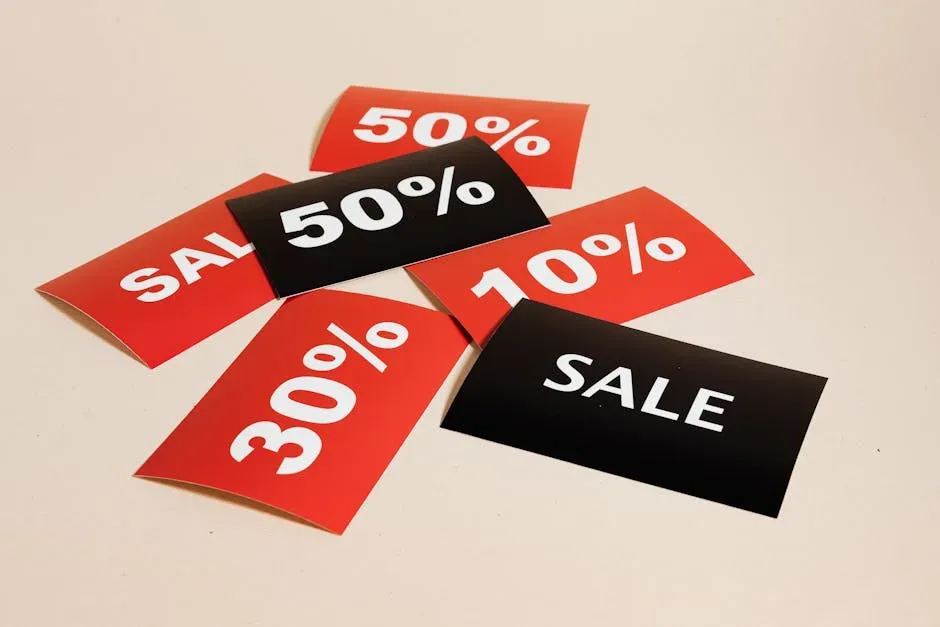 3. The "Sale" Sticker That Isn't Really a Sale (Image Credits: Pexels)