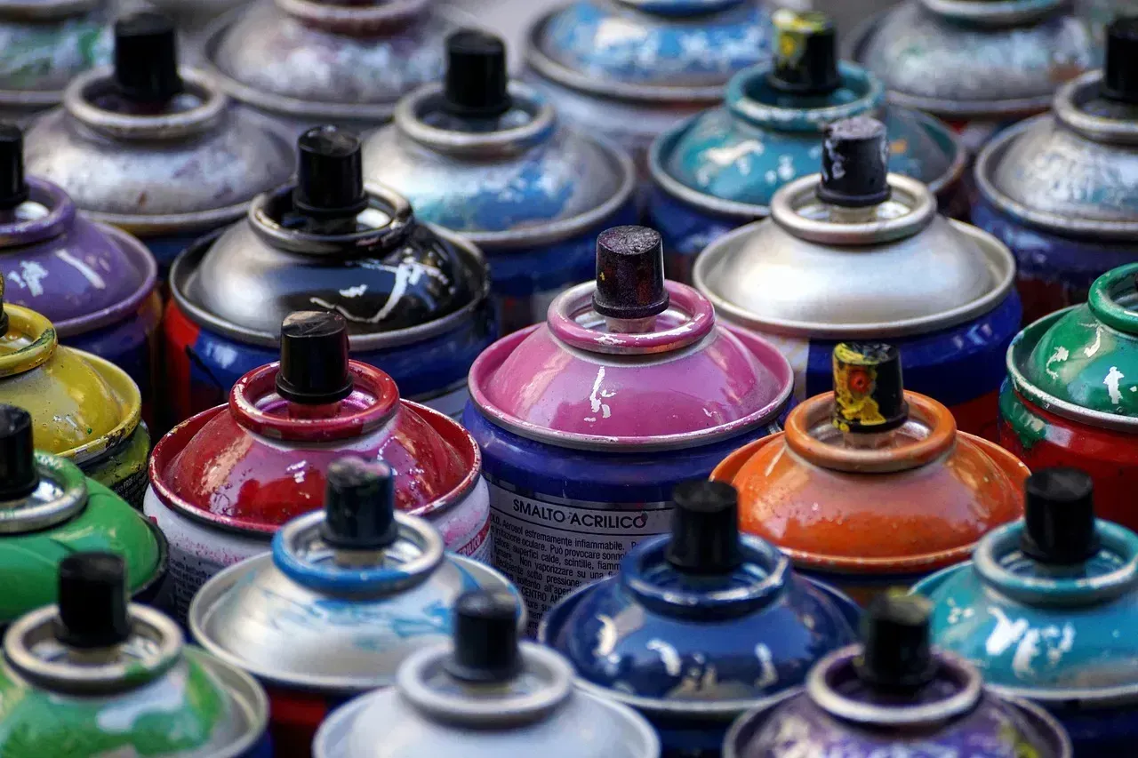 Paint, Solvents, and Household Chemicals (Image Credits: Pixabay)