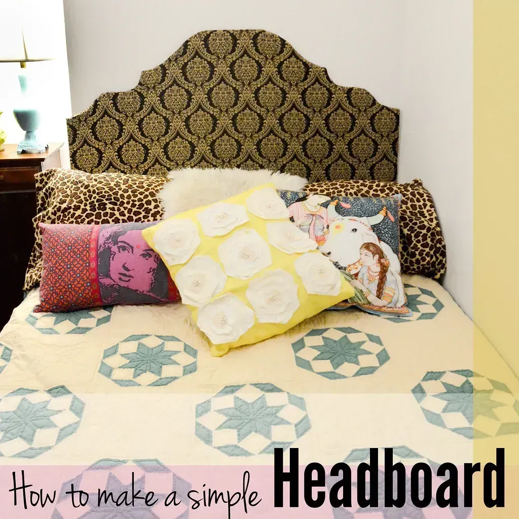 5. Build or Refresh a DIY Headboard (Stacie Stacie Stacie, Flickr, CC BY-SA 2.0)