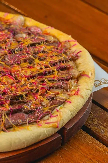30. Ground Beef Pizza (Image Credits: Pexels)