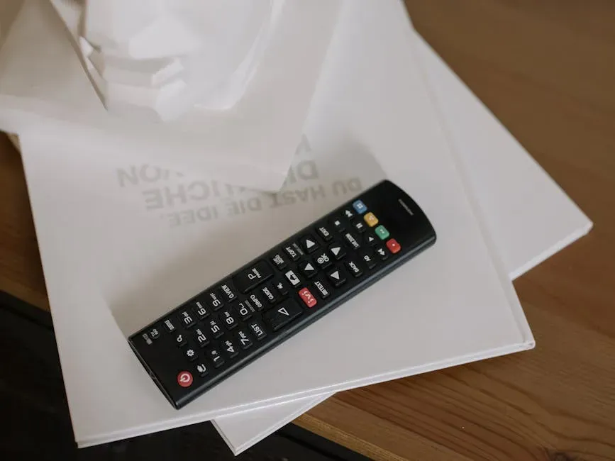 1. The TV Remote Looks Fine But Feels Sticky or Grimy (Image Credits: Pexels)