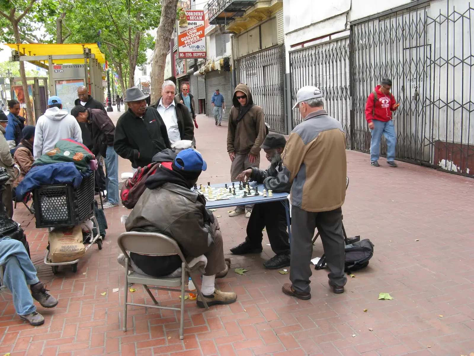1. Turk Street, Tenderloin – San Francisco, USA (Image Credits: Wikimedia)