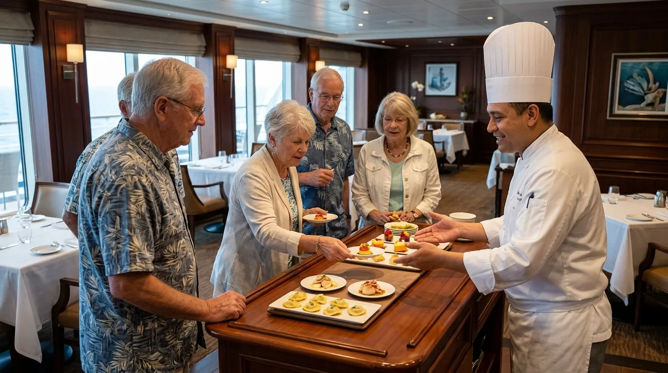 #6 - Complimentary Culinary Tastings Most Passengers Never Hear About (Image Credits: Gemini)