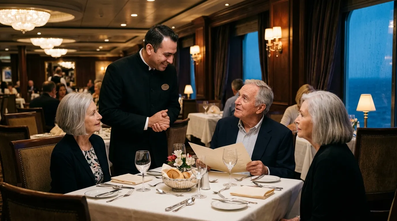 #4 - The Dedicated Waiter Who Becomes Your Personal Dining Concierge (Image Credits: Gemini)