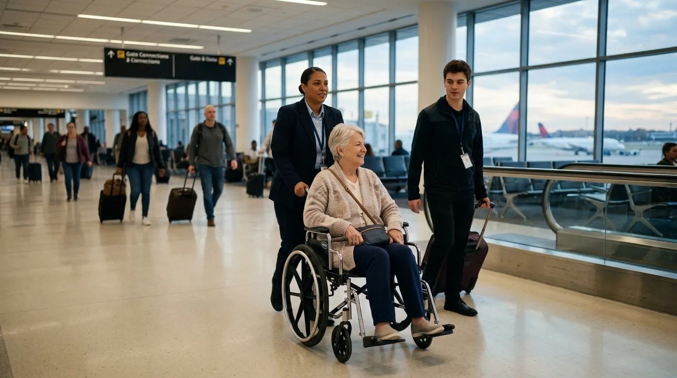 #10 - Claim Your Federal Right to Wheelchair Assistance (Image Credits: Gemini)