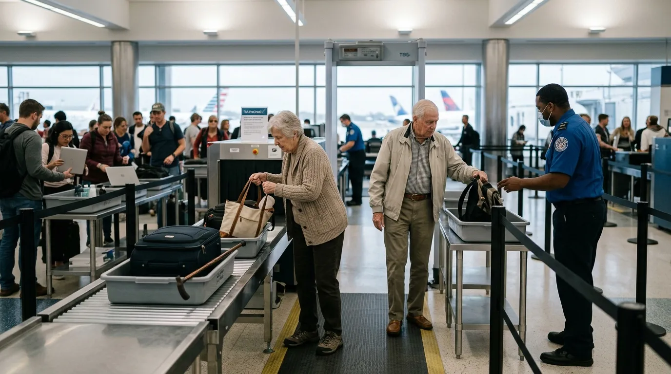 #9 - Know the TSA's Age-Based Security Rules (Image Credits: Gemini)
