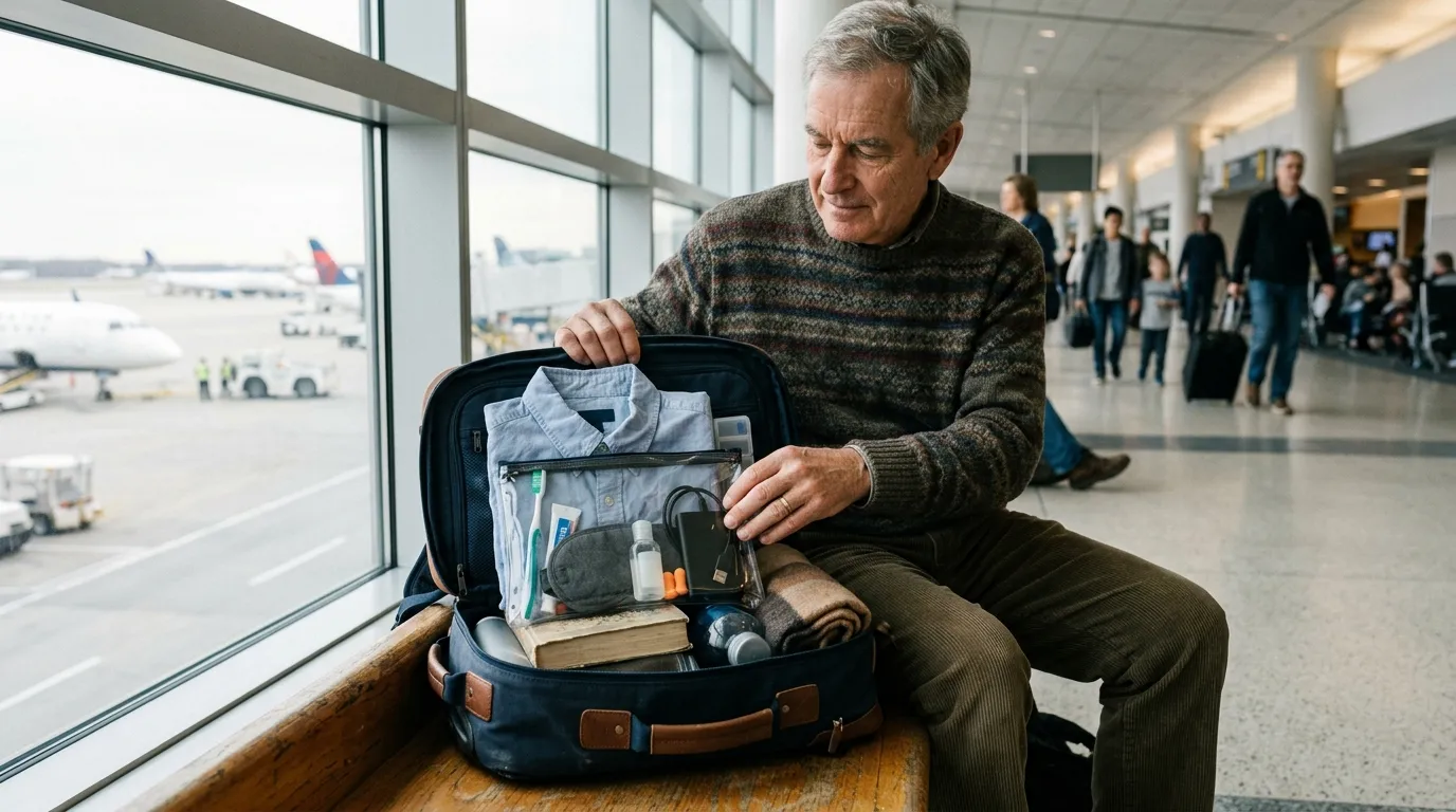 #8 - Pack a Dedicated Layover Kit in Your Carry-On (Image Credits: Gemini)