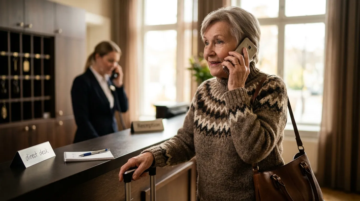 #13 - Call the Front Desk Directly Before You Arrive (Image Credits: Gemini)