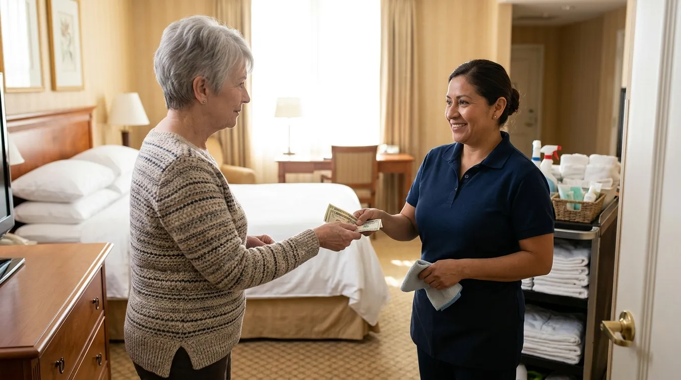 #6 - Tip Housekeeping Early - Not Just at Checkout (Image Credits: Gemini)