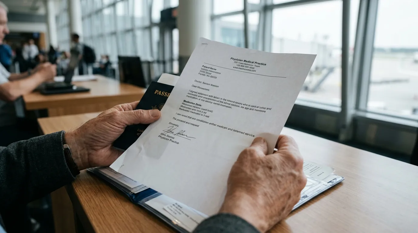 #11 – Carry a Physician's Letter, Not Just Your Prescription Bottles (Image Credits: Gemini)