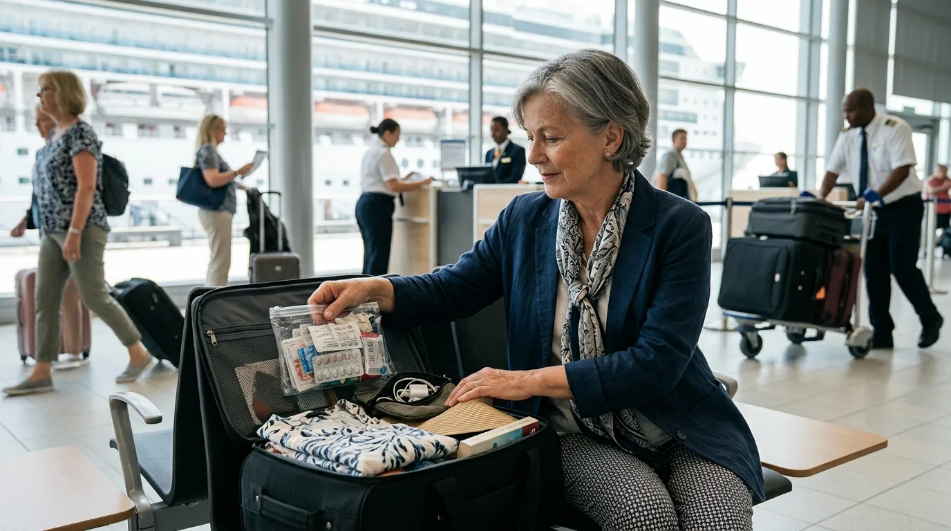 #6 &ndash; Pack Your First Day's Essentials in a Separate Carry-On (Image Credits: Gemini)