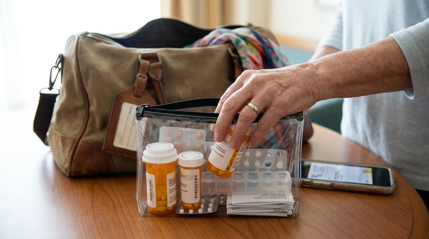 #12 - Extra Medications (Far More Than You Think You'll Need) (Image Credits: Gemini)