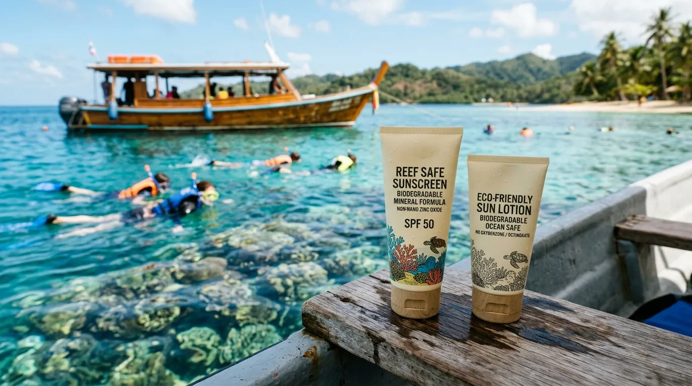 #8 - Biodegradable Sunscreen (The Shore Excursion Stopper) (Image Credits: Gemini)