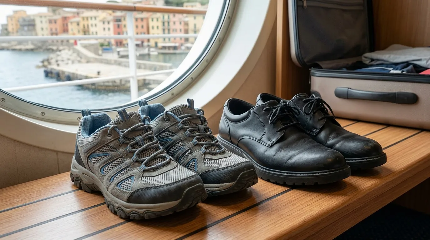 #2 - Comfortable, Non-Slip Walking Shoes (Two Pairs) (Image Credits: Gemini)