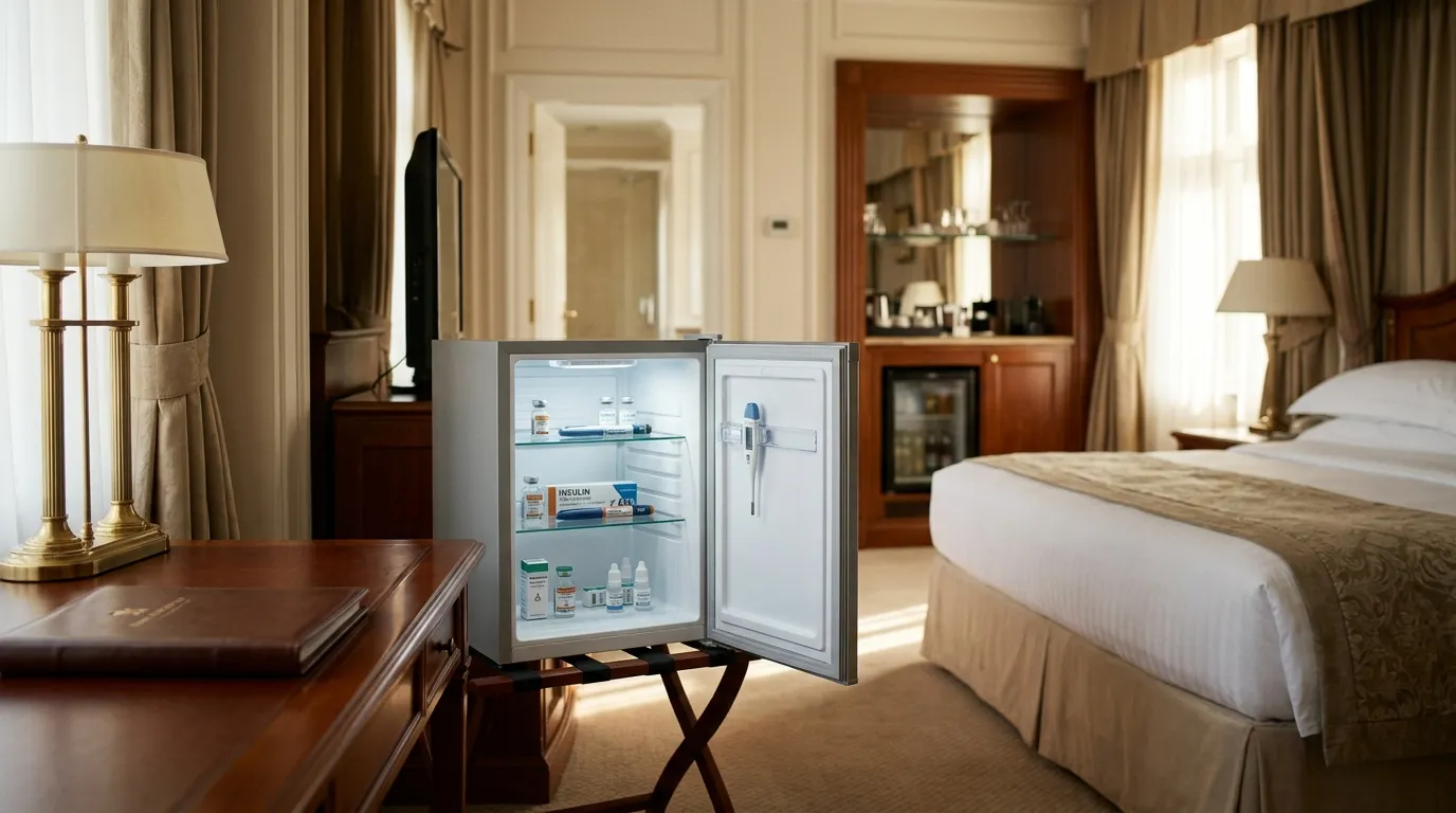 #8 - Medication Refrigeration Arranged Before Arrival (Image Credits: Gemini)