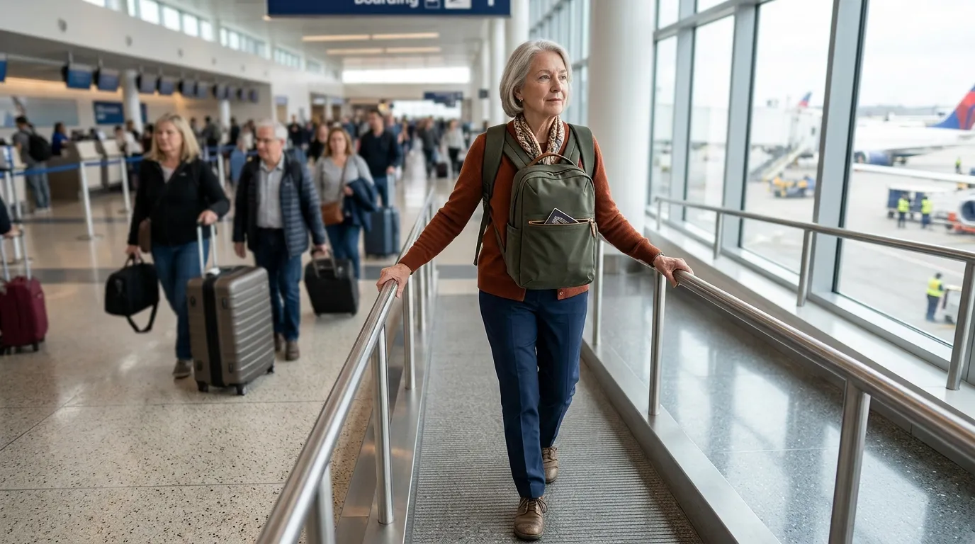 #6 - They Travel with a Lightweight, Easy-Access Carry-On (Image Credits: Gemini)