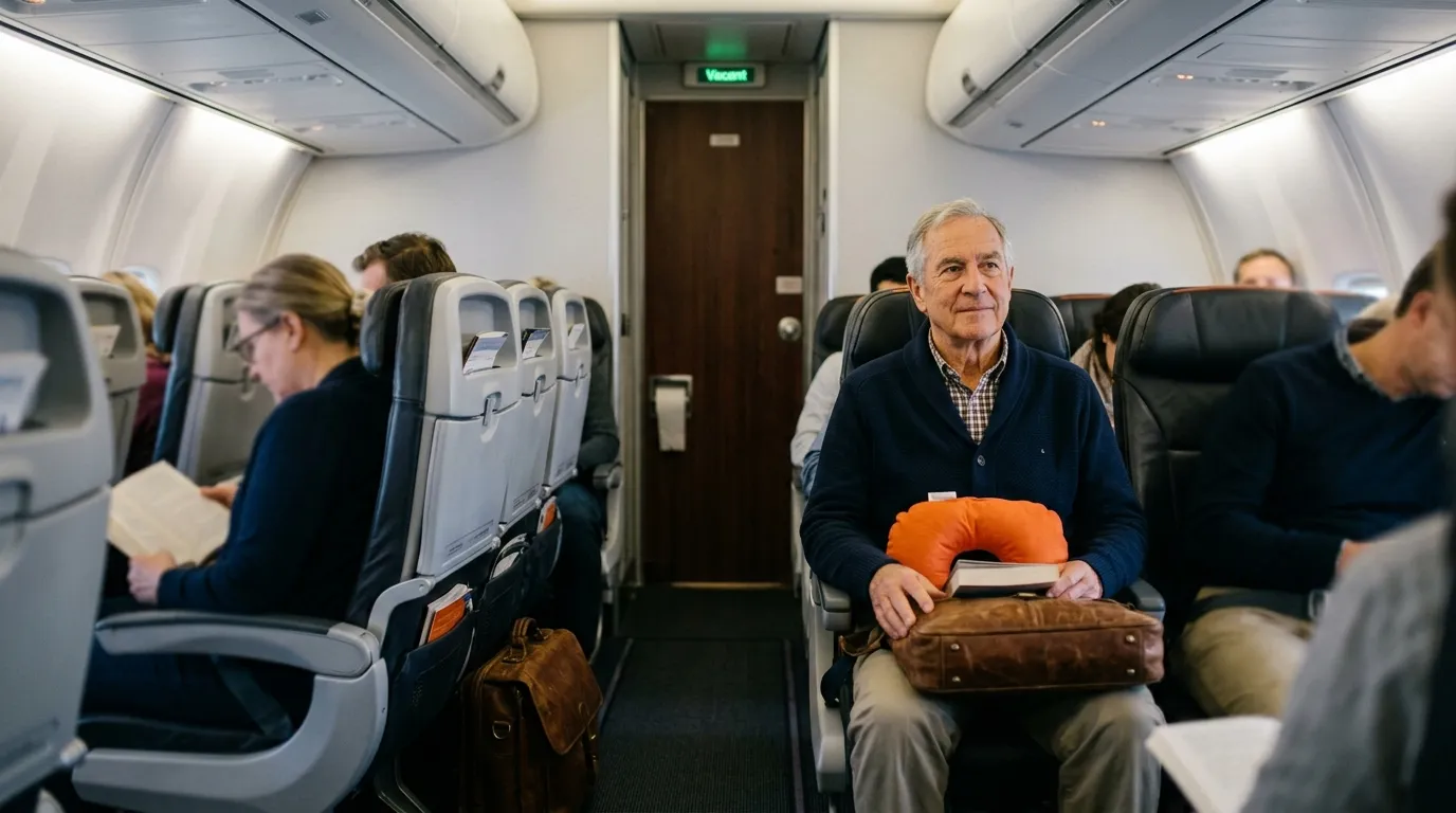 #3 - They Choose Their Seat Strategically Around Bathroom Access (Image Credits: Gemini)