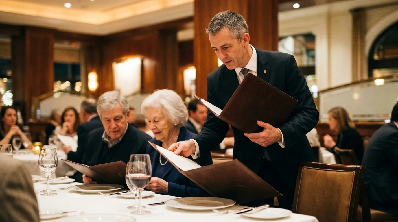 #8 - They Quietly Produce a Large-Print Menu (Image Credits: Gemini)
