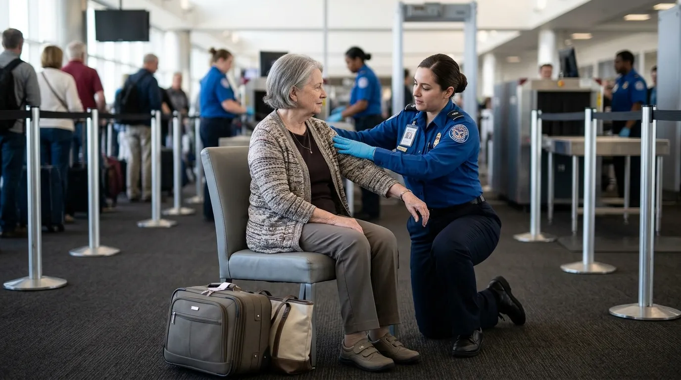 #15 - You Can Ask for a Seated Pat-Down. Seriously. (Image Credits: Gemini)
