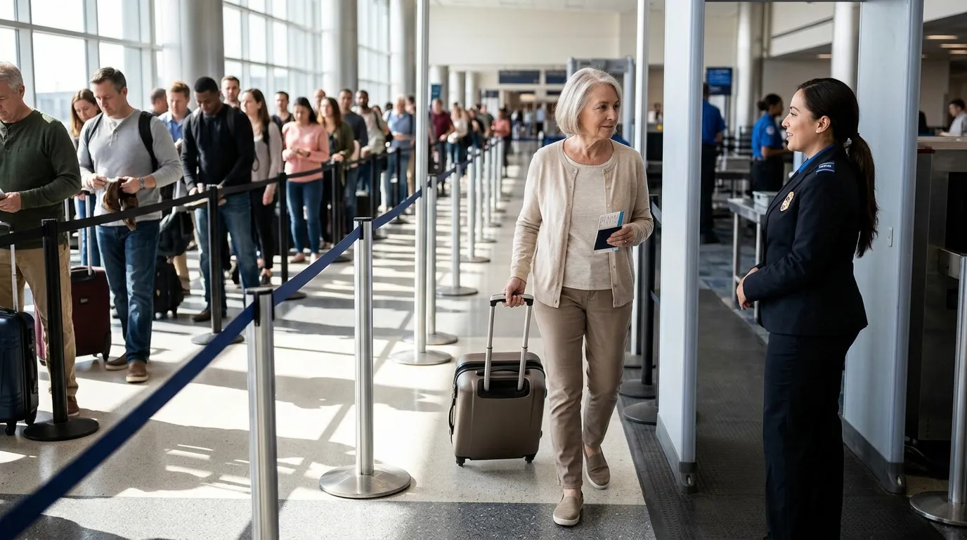 #8 - TSA PreCheck Is Still Worth It, Even After the Shoe Rule Changed (Image Credits: Gemini)