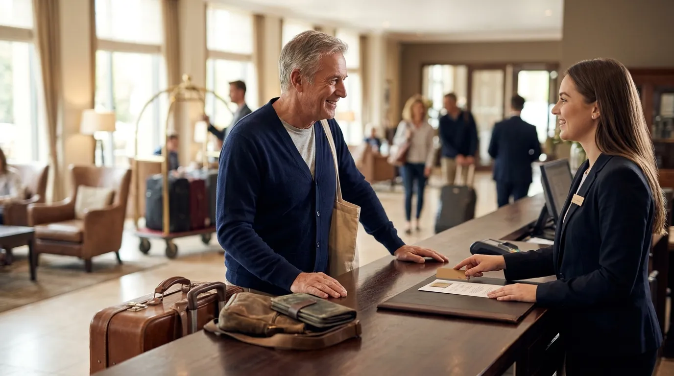 #2 - Repeat Guests Over 60 Inhabit a Completely Different Hotel Than First-Timers (Image Credits: Gemini)