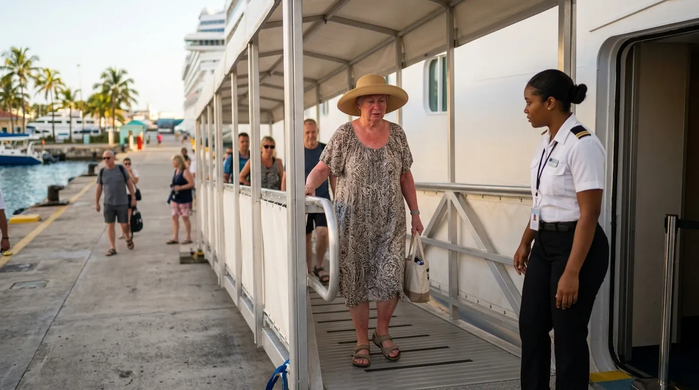#6 - Dehydration and Sun Exposure on Port Days (Image Credits: Gemini)