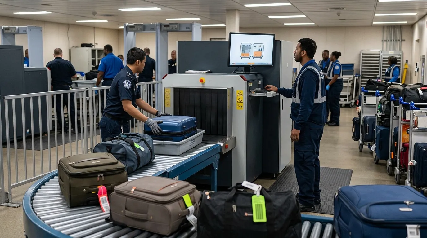 #10 - They Run Every Bag Through a Full Security Scan (Image Credits: Gemini)